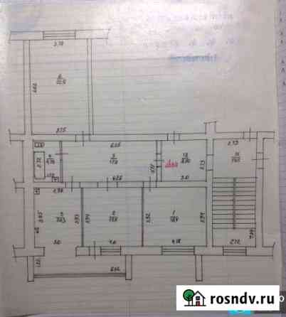 3-комнатная квартира, 96 м², 4/6 эт. на продажу в Ейске Ейск