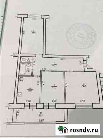 3-комнатная квартира, 81 м², 1/5 эт. на продажу в Югорске Югорск
