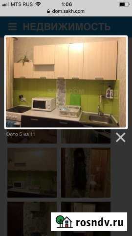 1-комнатная квартира, 38 м², 1/2 эт. в аренду посуточно в Южно-Сахалинске Южно-Сахалинск - изображение 1