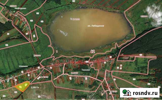 Участок СНТ, ДНП 299 сот. на продажу в Спас-Клепиках Спас-Клепики - изображение 1