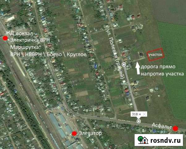 Участок ИЖС 10 сот. на продажу в Колодезном Колодезный - изображение 1
