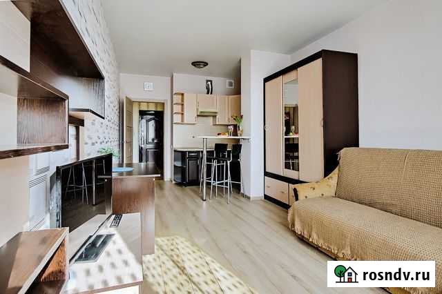 Квартира-студия, 35 м², 6/15 эт. в аренду посуточно в Петрозаводске Петрозаводск - изображение 1