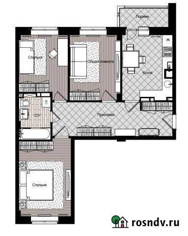 3-комнатная квартира, 66 м², 2/6 эт. на продажу в Кстово Кстово - изображение 1