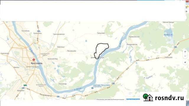 Участок СНТ, ДНП 800 сот. на продажу в Некрасовском Ярославской области Некрасовское - изображение 1