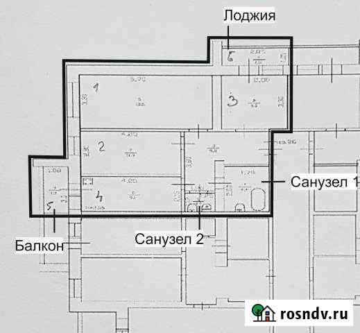 3-комнатная квартира, 65 м², 4/5 эт. на продажу в Приморско-Ахтарске Приморско-Ахтарск