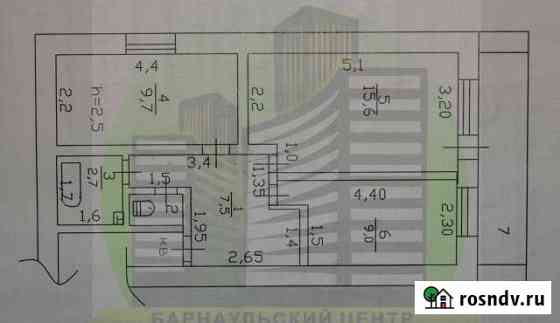 2-комнатная квартира, 46 м², 1/2 эт. на продажу в Сибирском Сибирский