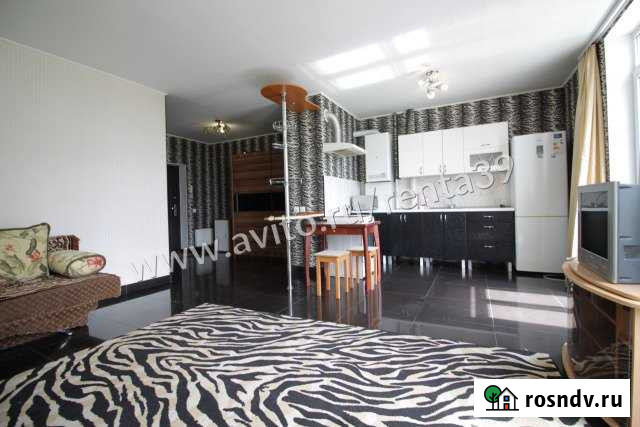 Квартира-студия, 40 м², 2/7 эт. в аренду на длительный срок в Калининграде Калининград - изображение 1