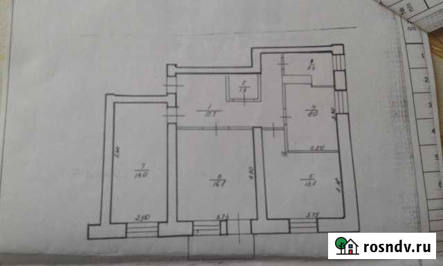 3-комнатная квартира, 69 м², 2/2 эт. на продажу в Ишимбае Ишимбай - изображение 1