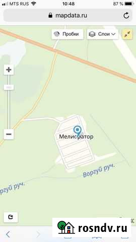 Участок СНТ, ДНП 10 сот. на продажу в Тихвине Тихвин - изображение 1