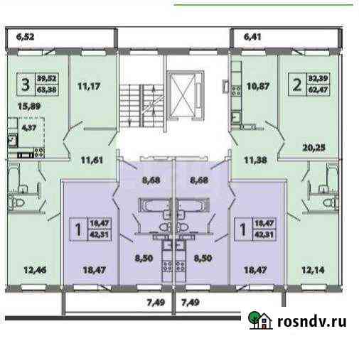 1-комнатная квартира, 38 м², 9/17 эт. на продажу в Томске Томск
