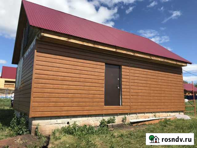 Дом 54 м² на участке 10 сот. на продажу в Алкино-2 Алкино-2 - изображение 1