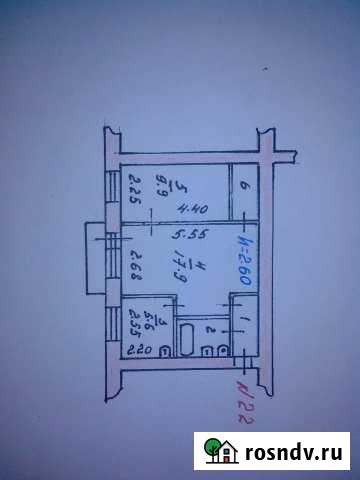 2-комнатная квартира, 42 м², 3/5 эт. на продажу в Вышнем Волочке Вышний Волочек - изображение 1