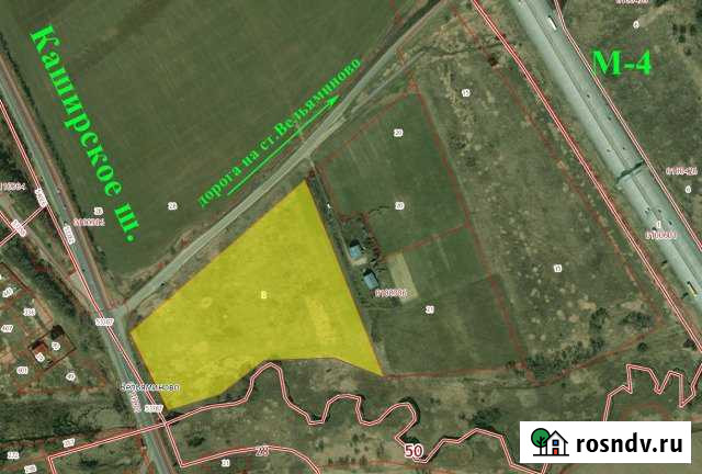 Участок промназначения 400 сот. на продажу в Михнево Михнево - изображение 1