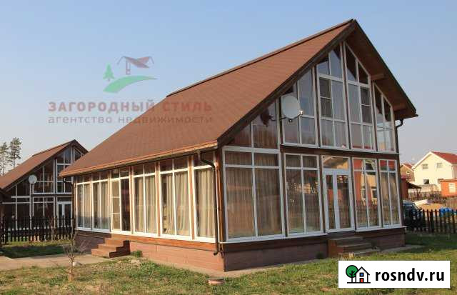 Коттедж 130 м² на участке 10 сот. на продажу в Первомайском Ленинградской области Первомайское - изображение 1