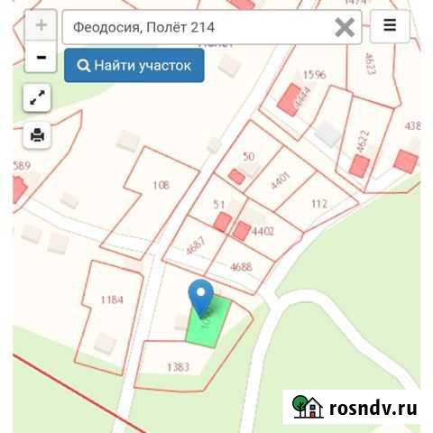 Участок СНТ, ДНП 3 сот. на продажу в Феодосии Феодосия - изображение 1