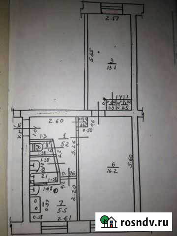 2-комнатная квартира, 45 м², 1/5 эт. на продажу в Борзе Борзя - изображение 1