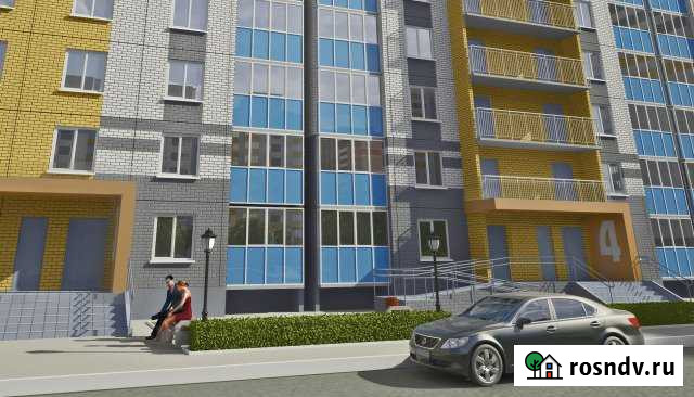 2-комнатная квартира, 61 м², 2/14 эт. на продажу в Медведево Медведево - изображение 1