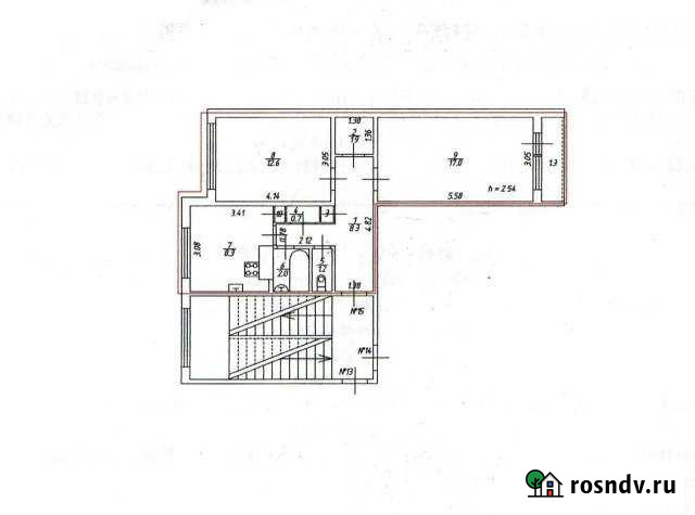 2-комнатная квартира, 53 м², 5/5 эт. на продажу в Приозерске Приозерск - изображение 1