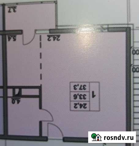 Своб. планировка, 37 кв.м., 4/8 эт. Анапа - изображение 1