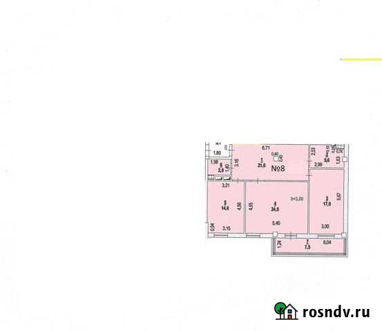 Своб. планировка, 89.3 кв.м., 6/9 эт. Ростов-на-Дону - изображение 1