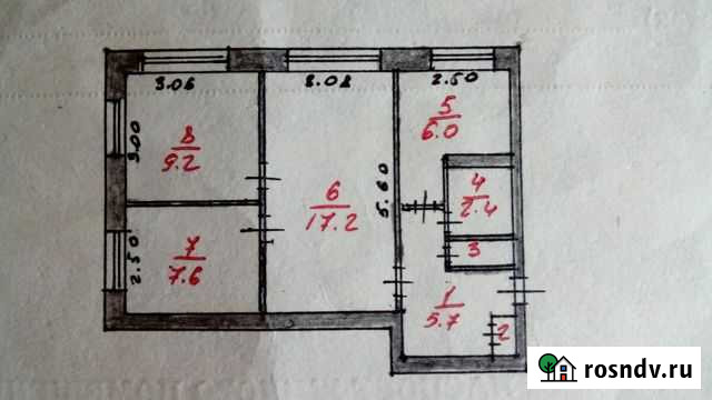 3-комнатная квартира, 49 м², 1/3 эт. на продажу в Оршанке Оршанка - изображение 1