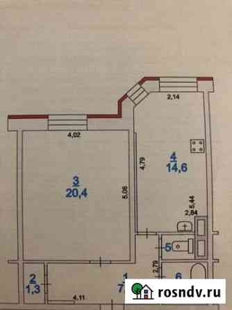 1-комнатная квартира, 48 м², 4/16 эт. в аренду на длительный срок в Сертолово Сертолово