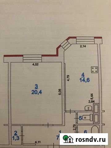 1-комнатная квартира, 48 м², 4/16 эт. в аренду на длительный срок в Сертолово Сертолово - изображение 1