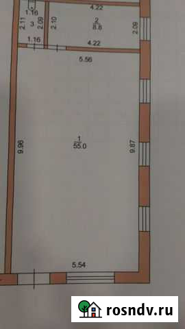 Помещение свободного назначения, 66.2 кв.м. Тамбов - изображение 1