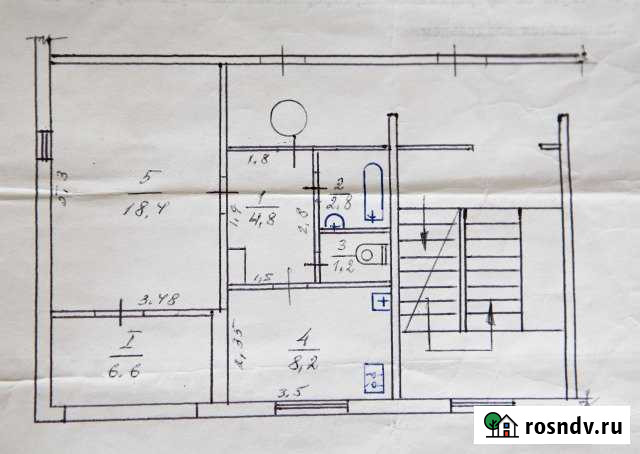 1-комнатная квартира, 42 м², 4/5 эт. на продажу в Феодосии Феодосия - изображение 1