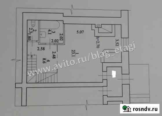 5-комнатная квартира, 200 м², 2/5 эт. на продажу в Благовещенске Благовещенск