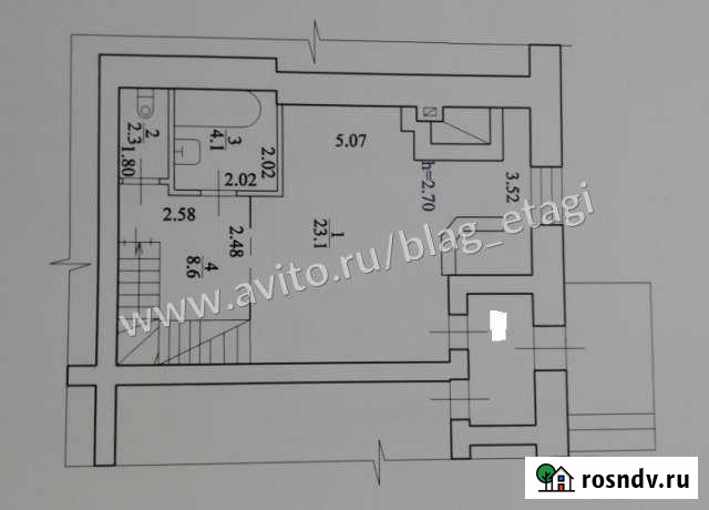 5-комнатная квартира, 200 м², 2/5 эт. на продажу в Благовещенске Благовещенск - изображение 1