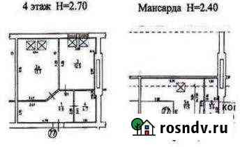2-комнатная квартира, 59 м², 4/5 эт. на продажу в Гурьевске Калининградской области Гурьевск