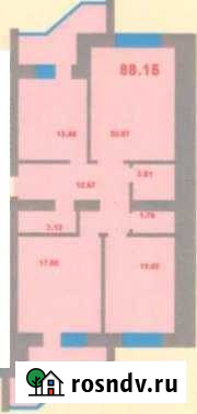 3-комнатная квартира, 88 м², 4/10 эт. на продажу в Тобольске Тобольск - изображение 1