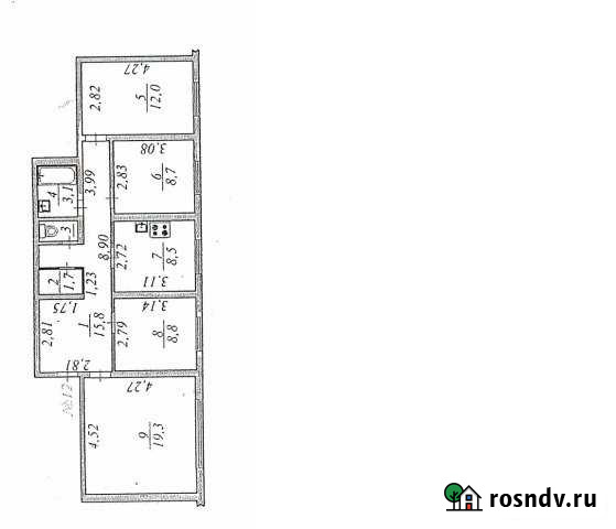 4-комнатная квартира, 79 м², 1/2 эт. на продажу в Тарко-Сале Тарко-Сале - изображение 1