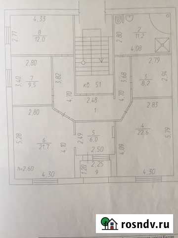4-комнатная квартира, 107 м², 4/6 эт. на продажу в Калтане Калтан - изображение 1