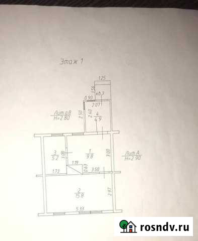 2-комнатная квартира, 31 м², 1/1 эт. на продажу в Минусинске Минусинск - изображение 1