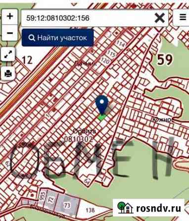 Участок ИЖС 11 сот. на продажу в Чайковском Чайковский