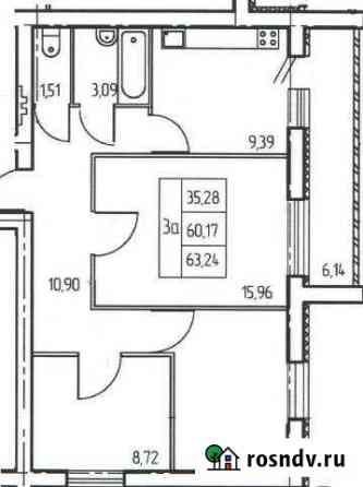 3-комнатная квартира, 63 м², 2/5 эт. на продажу в Белебее Белебей