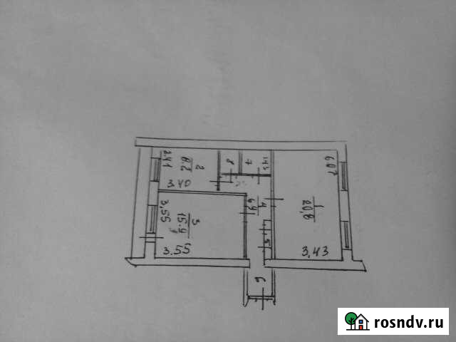 2-комнатная квартира, 58 м², 1/9 эт. на продажу в Чайковском Чайковский - изображение 1