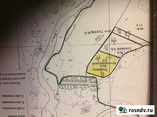 Участок СНТ, ДНП 780 сот. на продажу в Волгореченске Волгореченск - изображение 1