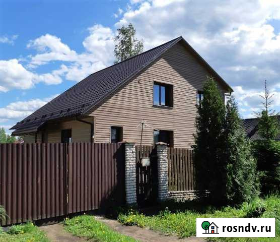 Коттедж 200 м² на участке 12 сот. на продажу в Отрадном Ленинградской области Отрадное - изображение 1