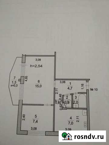 2-комнатная квартира, 38 м², 4/5 эт. на продажу в Вербилках Вербилки - изображение 1