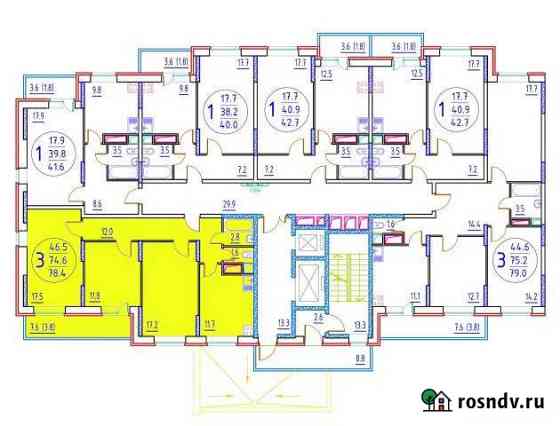 3-комнатная квартира, 78 м², 10/17 эт. на продажу в Дмитрове Дмитров