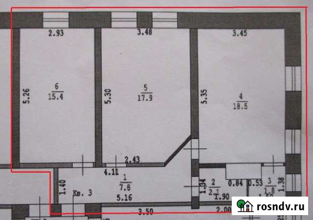 3-комнатная квартира, 63 м², 1/2 эт. на продажу в Богородске Богородск - изображение 1