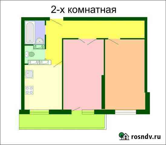 2-комнатная квартира, 58 м², 9/10 эт. на продажу в Волжском Волгоградской области Волжский