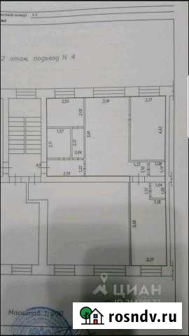 3-комнатная квартира, 56 м², 2/5 эт. на продажу в Юрге Юрга - изображение 1