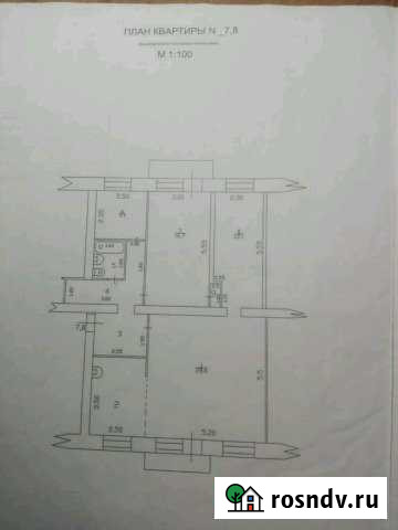 4-комнатная квартира, 88 м², 2/4 эт. на продажу в Бийске Бийск - изображение 1