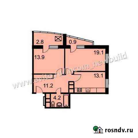 2-комнатная квартира, 65 м², 9/12 эт. на продажу в Ивантеевке Московской области Ивантеевка