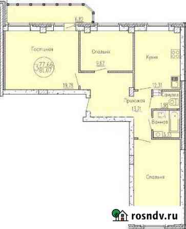 3-комнатная квартира, 81 м², 5/10 эт. на продажу в Каменске-Уральском Каменск-Уральский