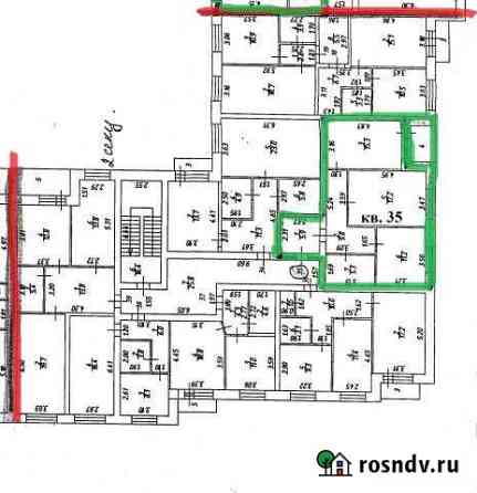 2-комнатная квартира, 66 м², 3/3 эт. на продажу в Ликино-Дулево Ликино-Дулево